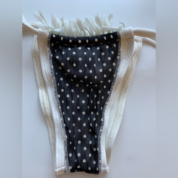 Polka Dot Brazilian Bikini Bottom - Picture 3 of 3